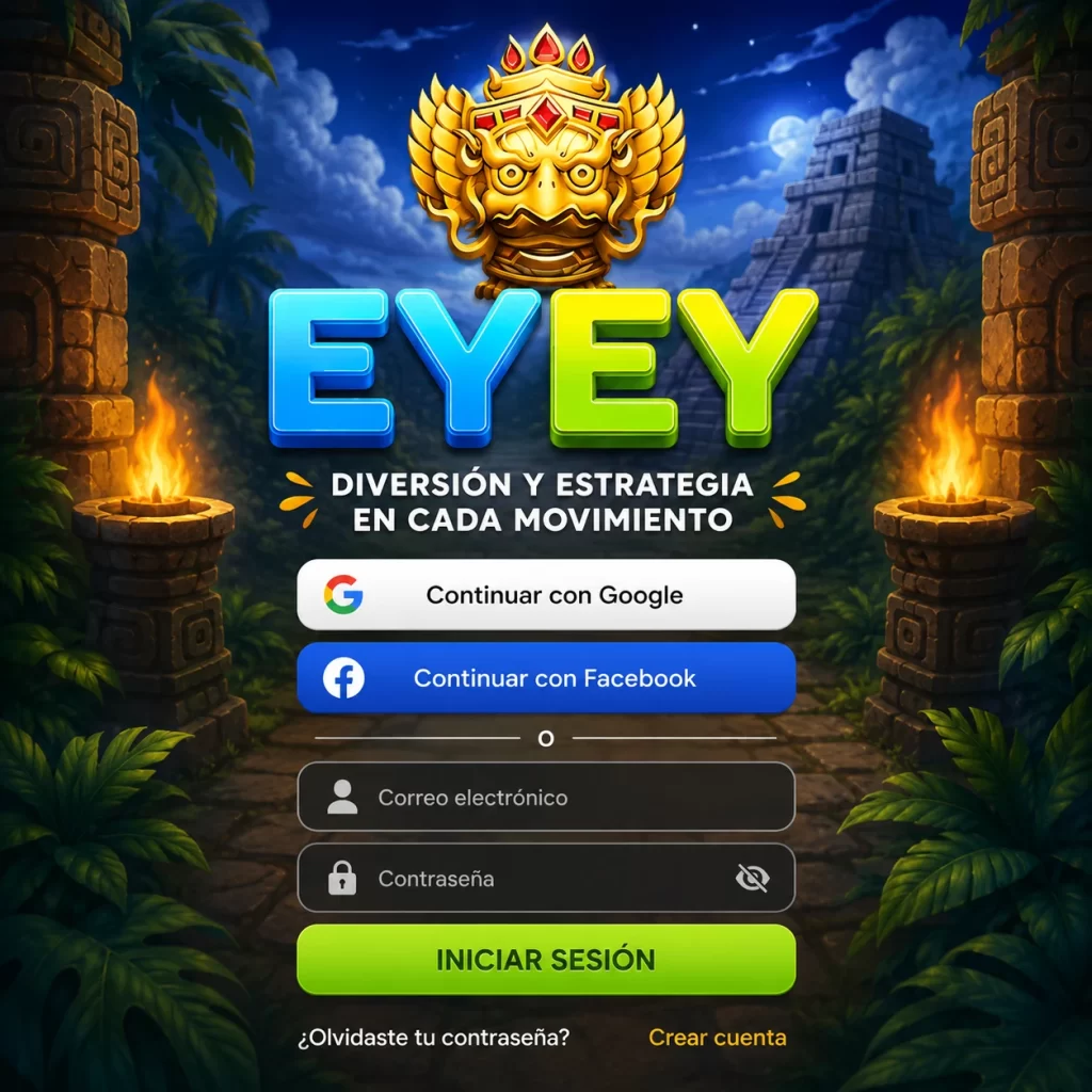 Interfaz de inicio de sesión en el sitio oficial y seguro de EYEY México con conexión cifrada SSL